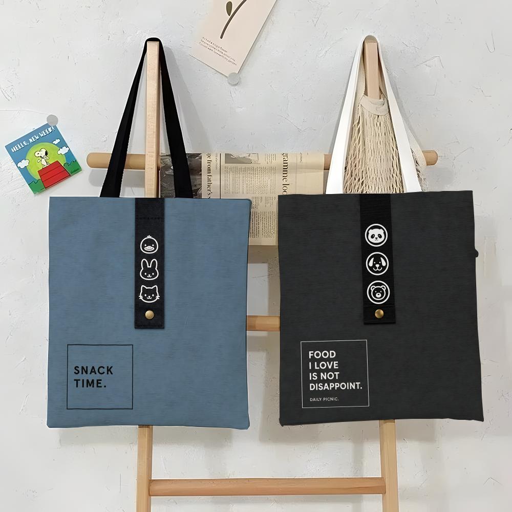 Food Storage Quotes - Borsa tote in tela con citazioni