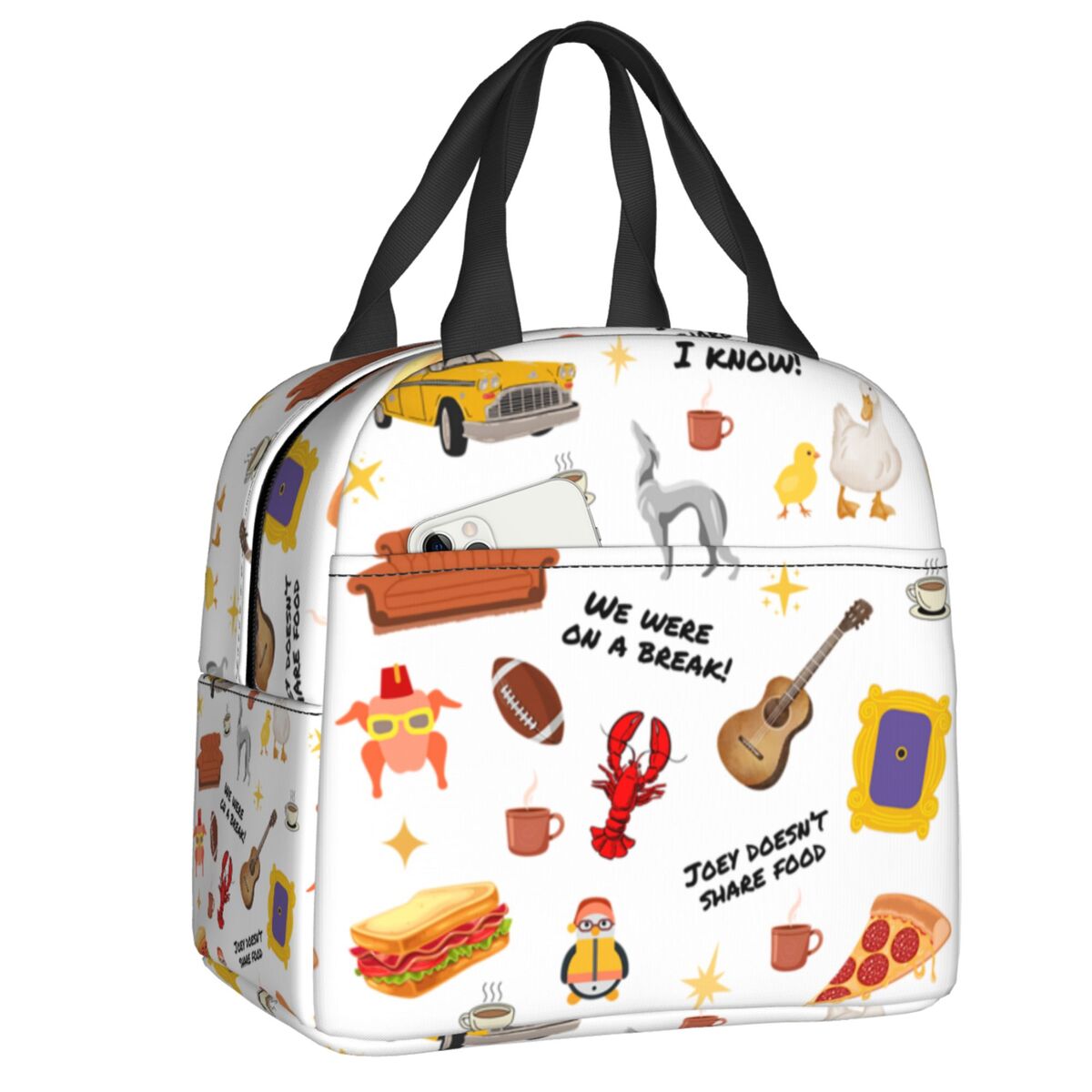 Food Storage Quotes - Borsa Termica Personalizzata per il Pranzo