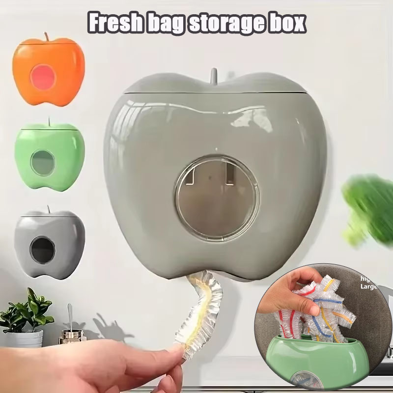 Food Storage Zip Bags - Contenitore Dispenser 1 Pezzo per Sacchetti