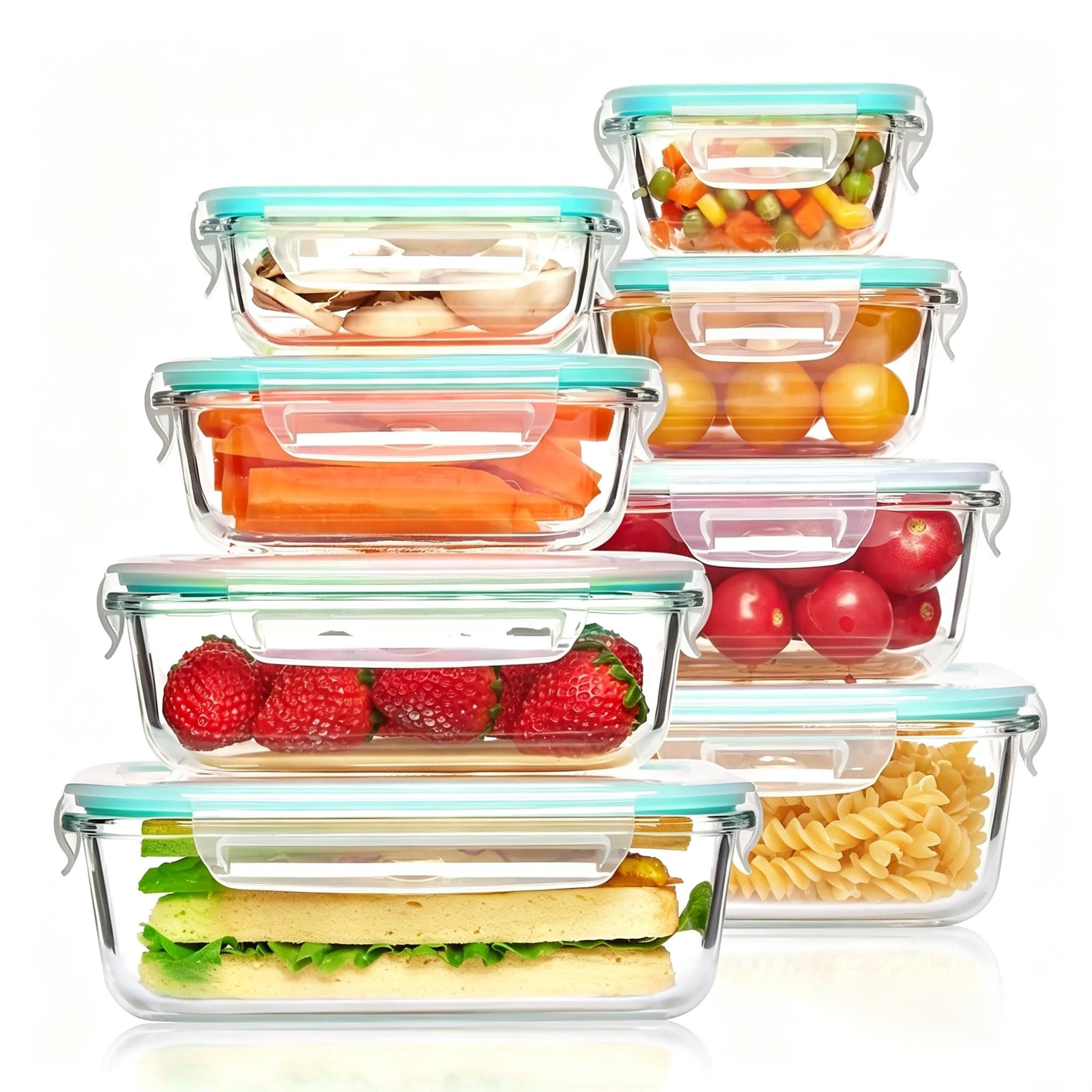Food Storage Safe - Contenitore per Alimenti in Vetro Portatile