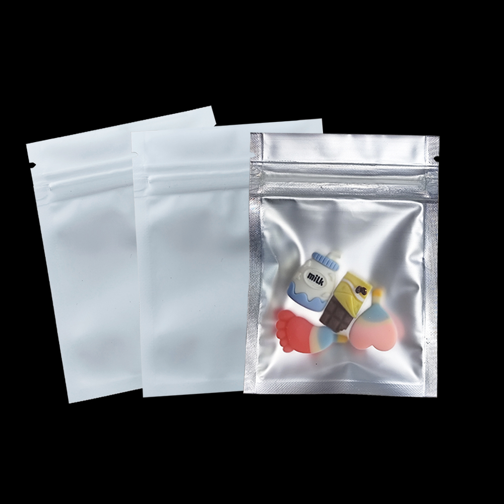 Food Storage Zip Bags - 100 pz/lotto Opaco Trasparente Chiusura Lampo