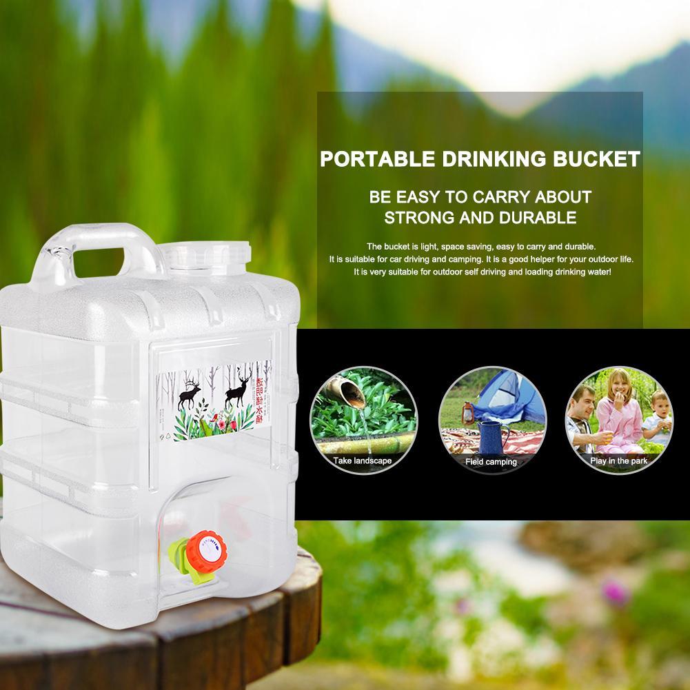Food Storage Quotes - Contenitore d'Acqua Portatile da 10L/15L per