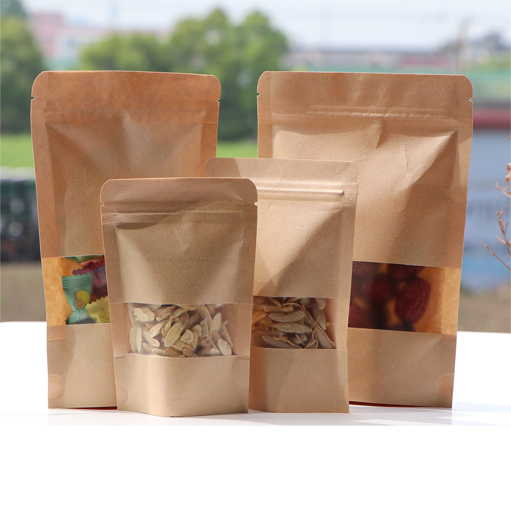 Food Storage Bags Zip Lock Pouch - Sacchetti con chiusura a Zip in