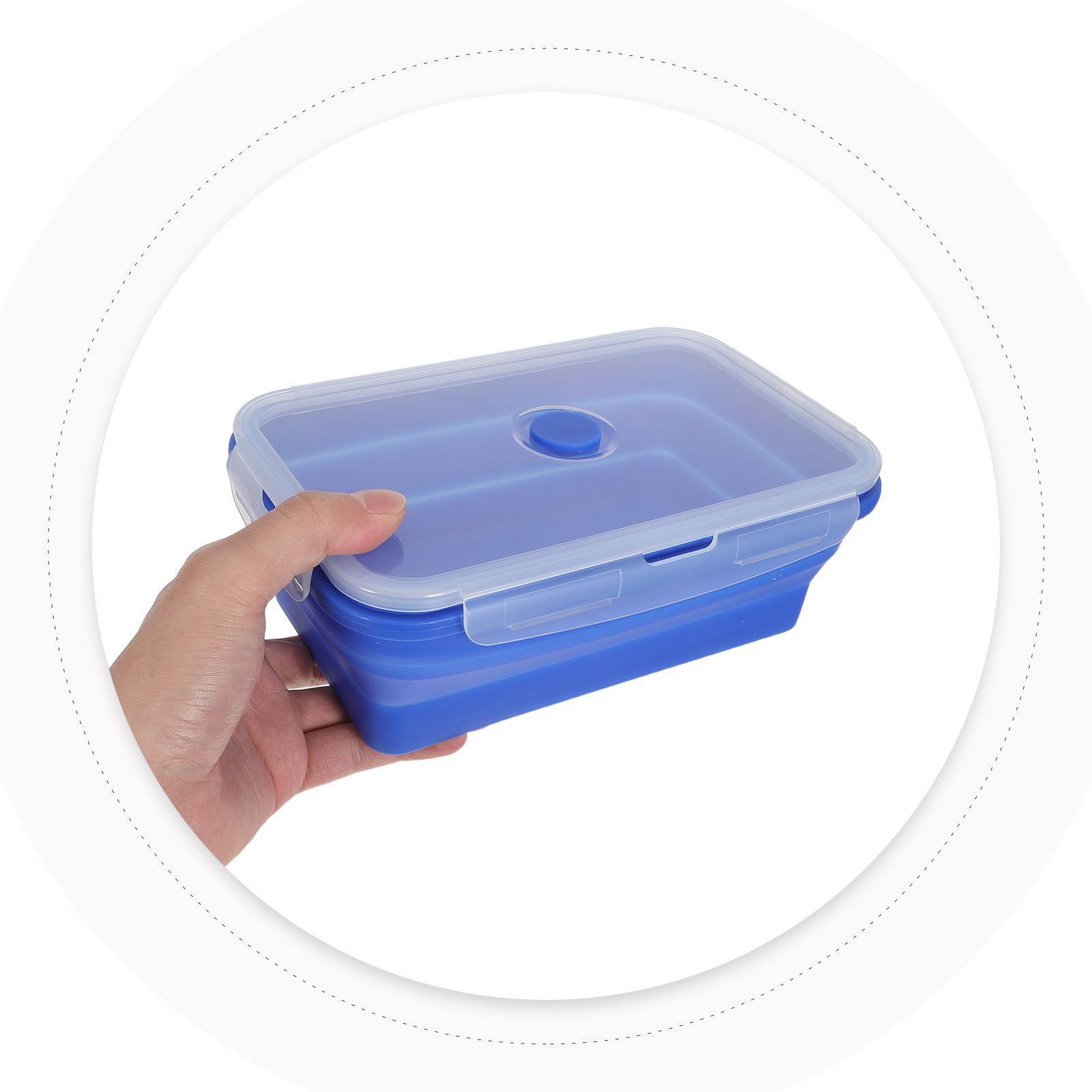 Food Storage Safe - Set da 4 contenitori pieghevoli in