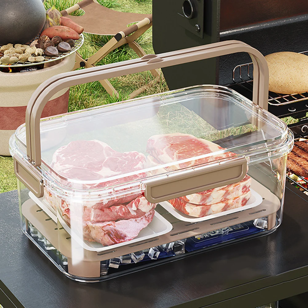 Food Storage Jars Plastic - Contenitore portatile per la conservazione degli