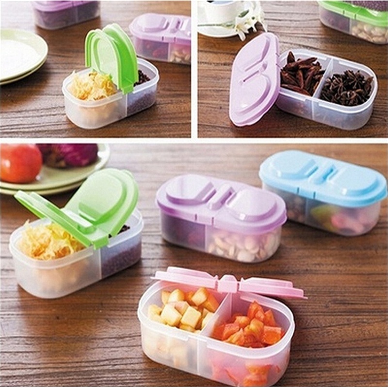 Food Storage Zip Bags - Custodia protettiva in plastica portatile Contenitore
