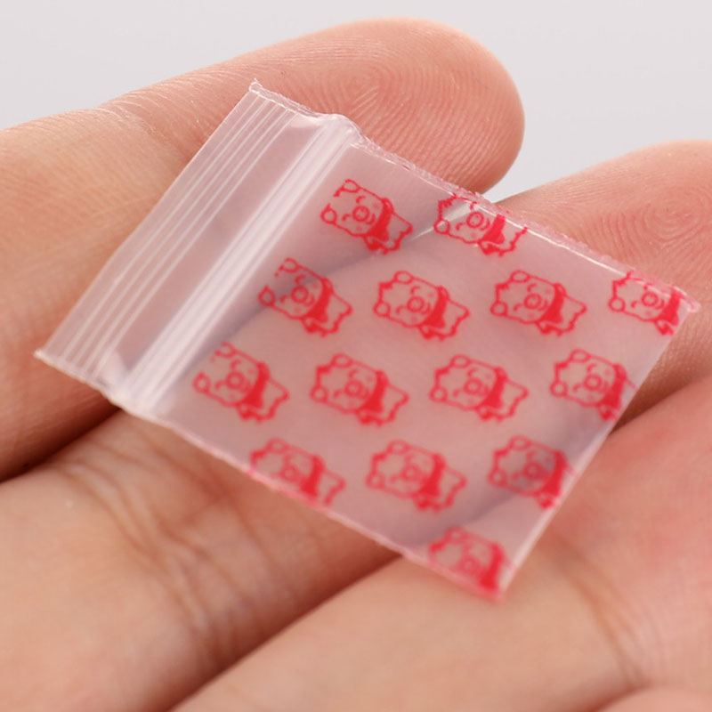 Food Storage Bags Zip Lock Pouch - (Ce14) 100 pezzi sacchetti trasparenti in