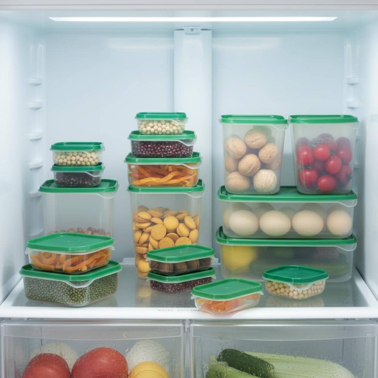 Set di 17 Contenitori per Frig - Food Storage With Lids recensione e prezzo