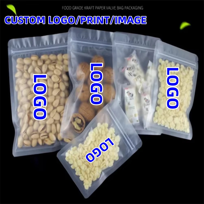 100 Sacchetti in Plastica Opac - Food Storage Bags Zip Lock Pouch recensione e prezzo