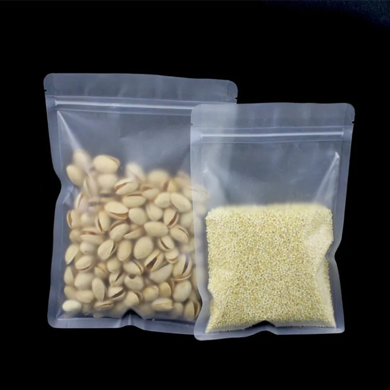 100 Sacchetti in Plastica Opac - Food Storage Bags Zip Lock Pouch recensione e prezzo