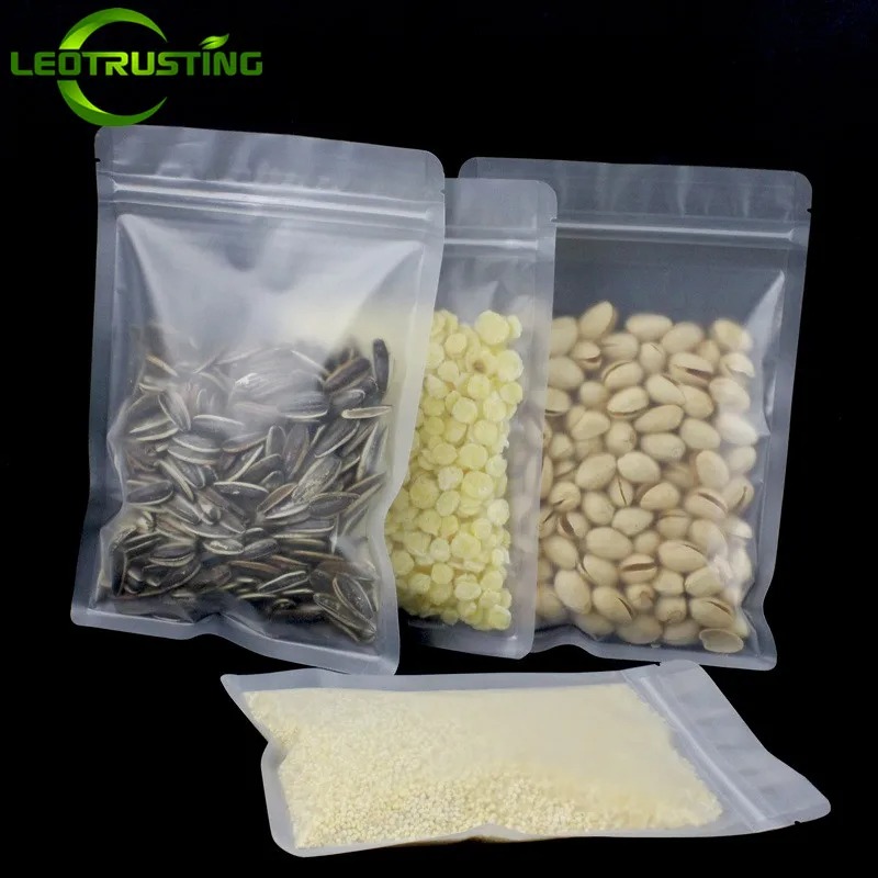 100 Sacchetti in Plastica Opac - Food Storage Bags Zip Lock Pouch recensione e prezzo