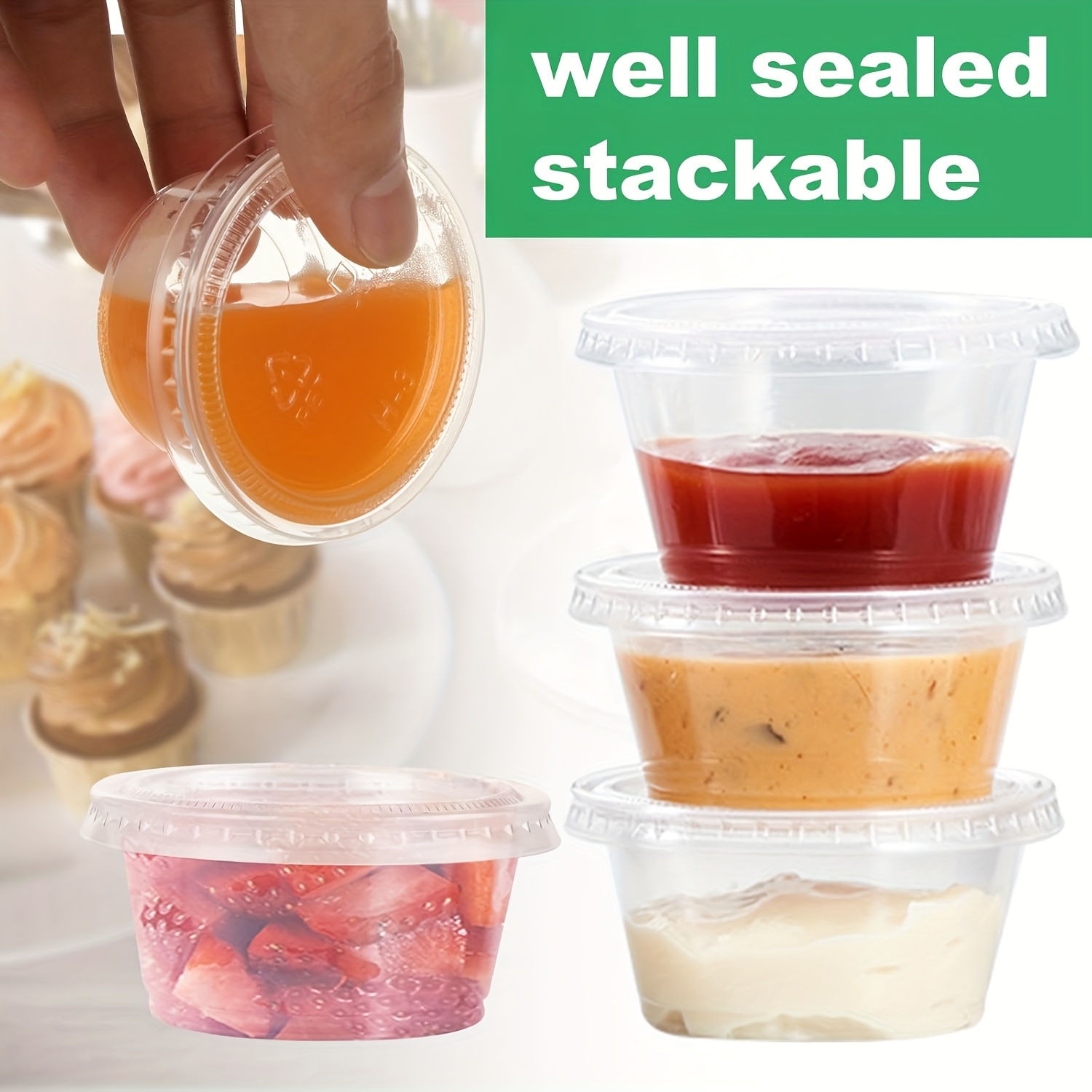 50/100 pz Scatola Sigillata Sa - Food Storage Jars With Lids recensione e prezzo