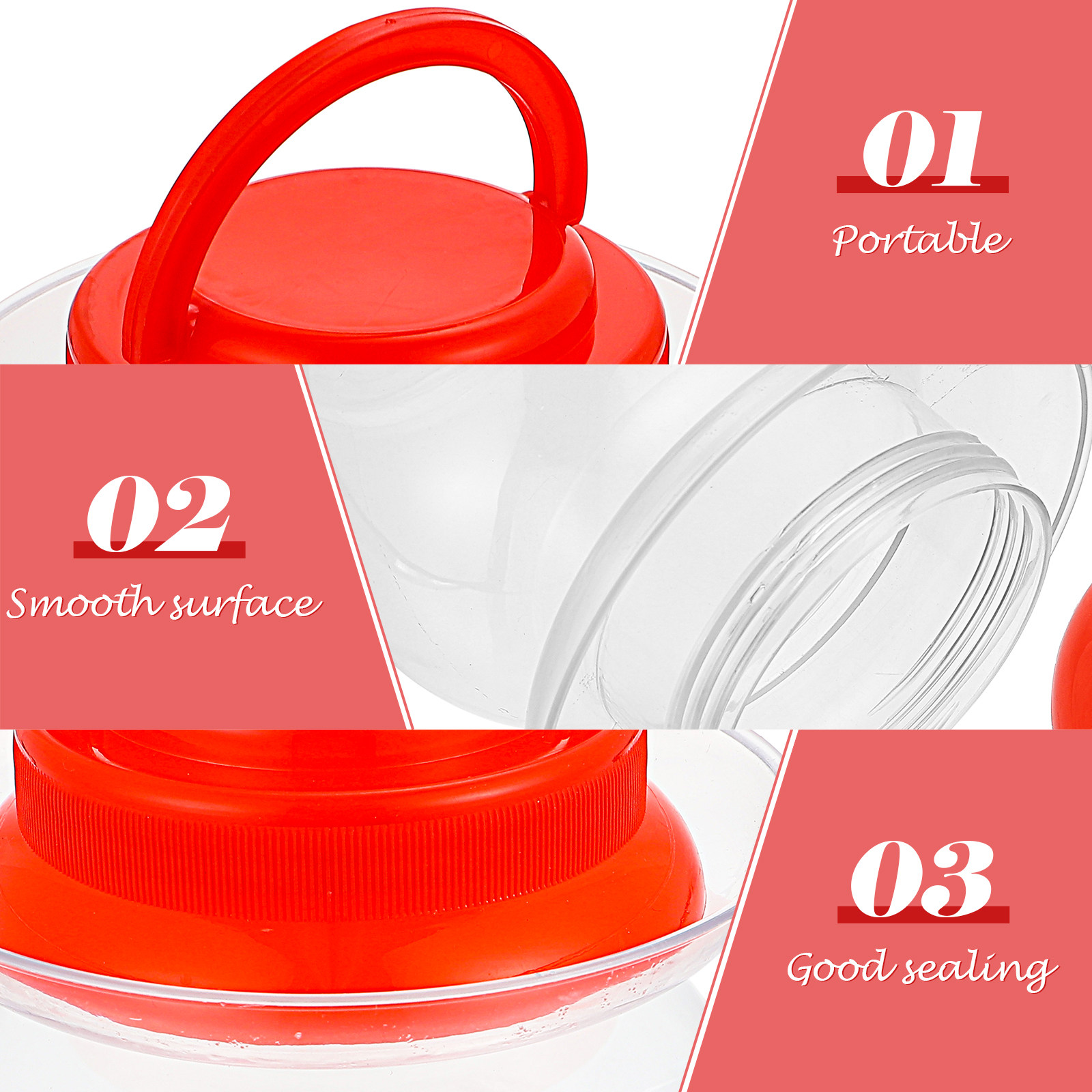 2 barattoli per sottaceti, in  - Food Storage Jars Plastic recensione e prezzo