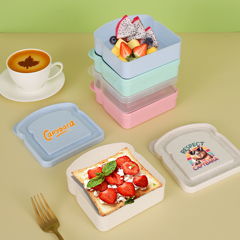 Capibara Sandwich Custodia per - Food Storage Jars Plastic recensione e prezzo