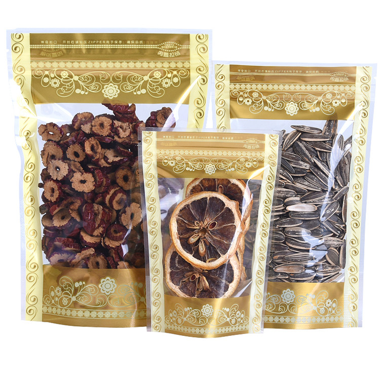 100PCS Stand-up di Plastica Or - Food Storage Bags Zip Lock Pouch recensione e prezzo