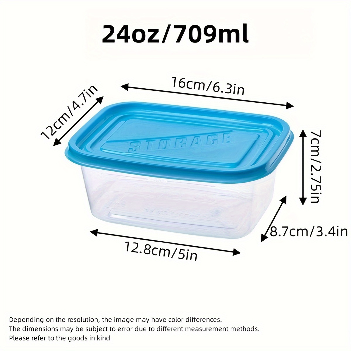 Set di 6 Contenitori Trasparen - Food Storage Jars Plastic recensione e prezzo