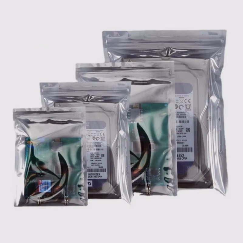 100PCS Schermatura antistatica - Food Storage Bags Zip Lock Pouch recensione e prezzo