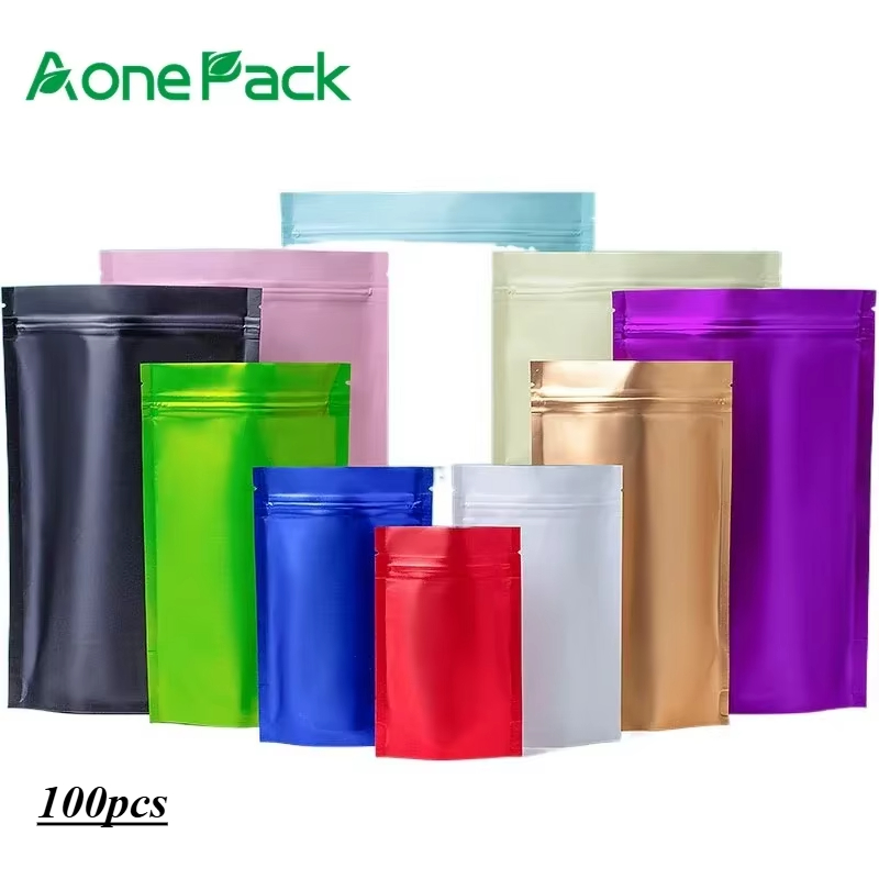 100 pz Personalizzato Opaco Fi - Food Storage Bags Zip Lock Pouch recensione e prezzo