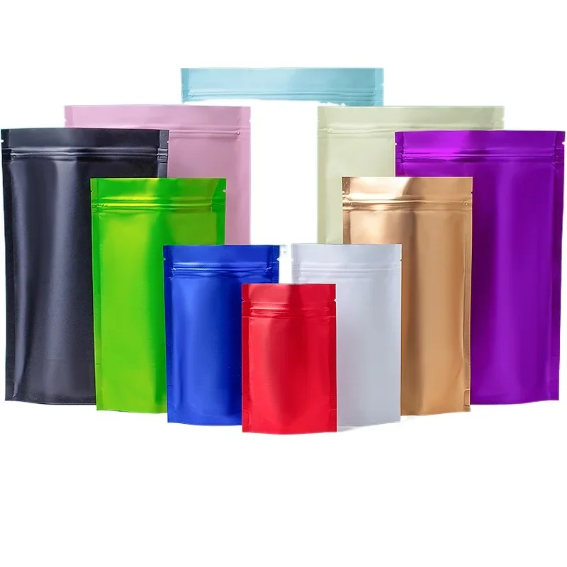 100 pz Personalizzato Opaco Fi - Food Storage Bags Zip Lock Pouch recensione e prezzo