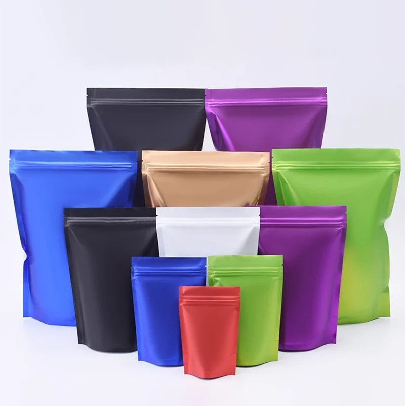 100 pz Personalizzato Opaco Fi - Food Storage Bags Zip Lock Pouch recensione e prezzo