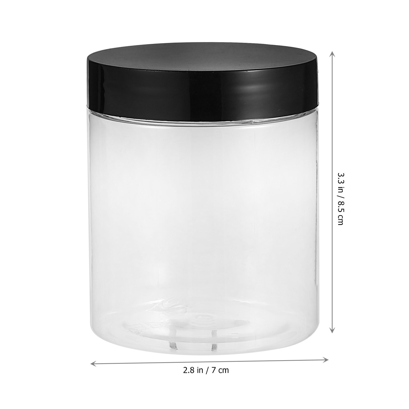 12 Contenitori Trasparenti in  - Food Storage Jars Plastic recensione e prezzo