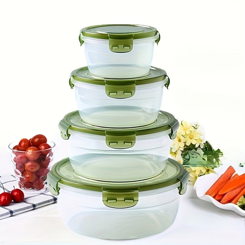 4 Contenitori in Plastica per  - Food Storage Jars Plastic recensione e prezzo