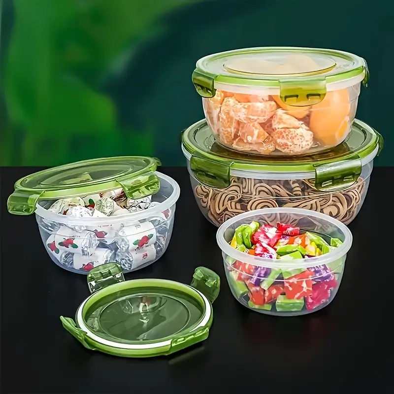 4 Contenitori in Plastica per  - Food Storage Jars Plastic recensione e prezzo