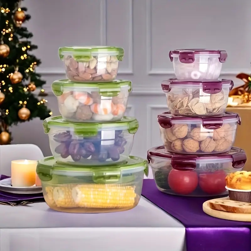 4 Contenitori in Plastica per  - Food Storage Jars Plastic recensione e prezzo