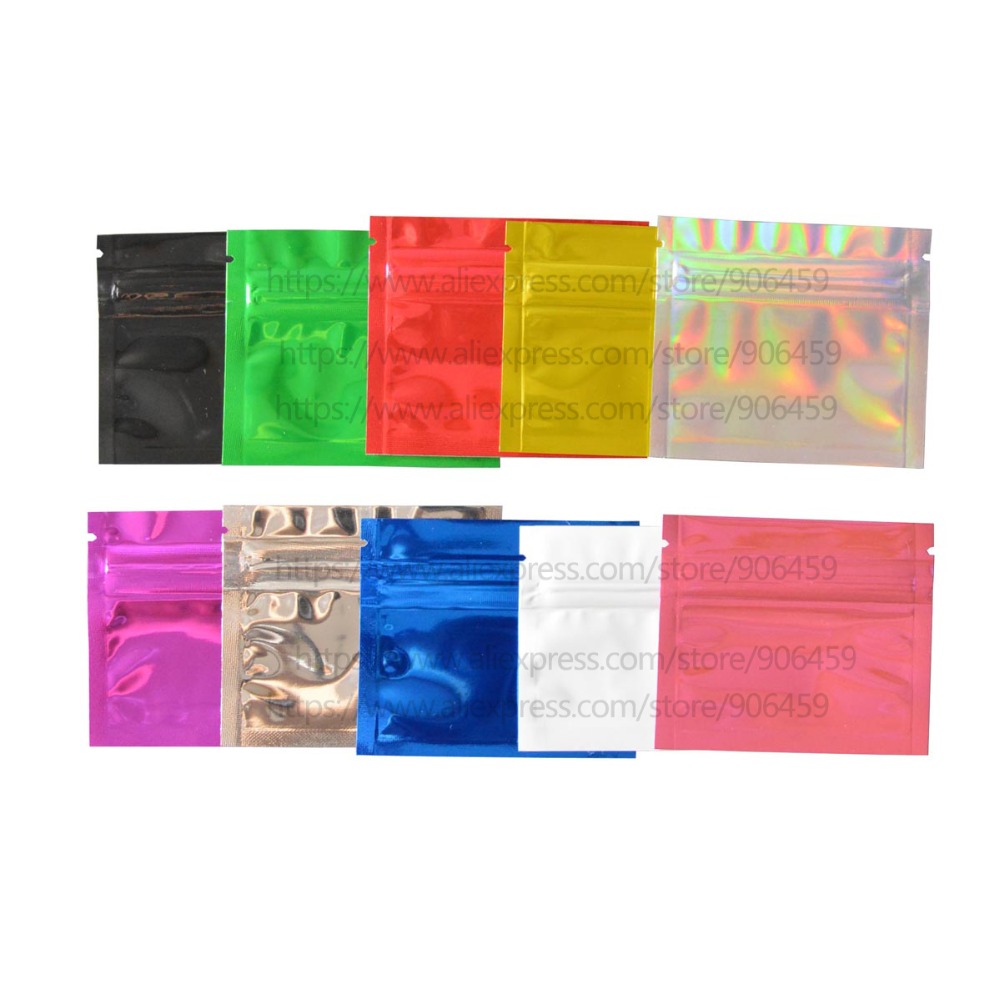 100 pz 7.5x6.5 cm (3 ''x 2.5'' - Food Storage Bags Zip Lock Pouch recensione e prezzo