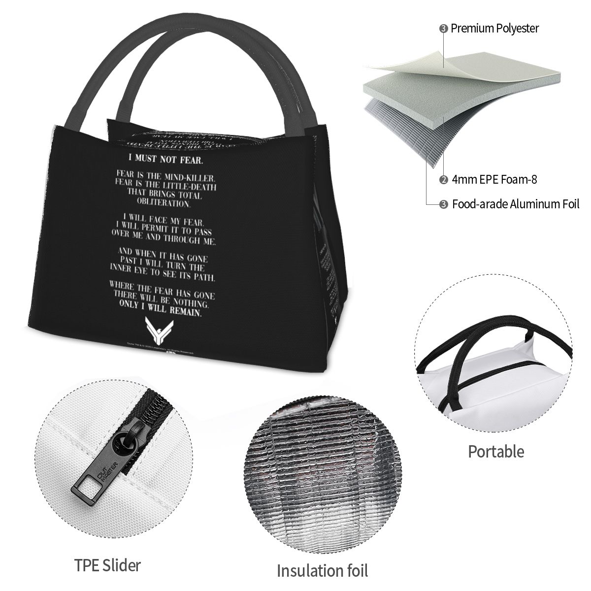 Borsa Termica per il Pranzo co - Food Storage Quotes recensione e prezzo