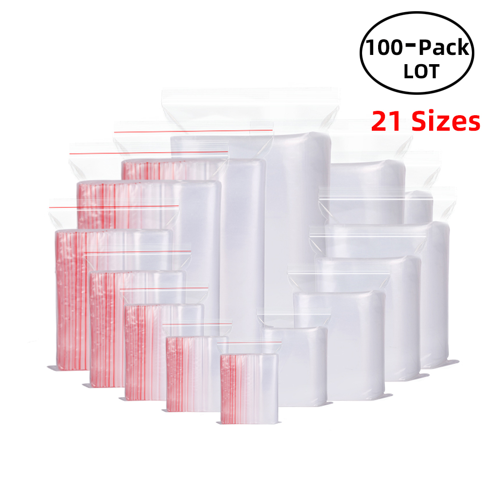 100 pz/pacco sacchetti richiud - Food Storage Vacuum Seal Bags recensione e prezzo