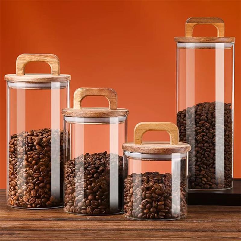 Barattolo di vetro trasparente - Food Storage Jars With Lids recensione e prezzo