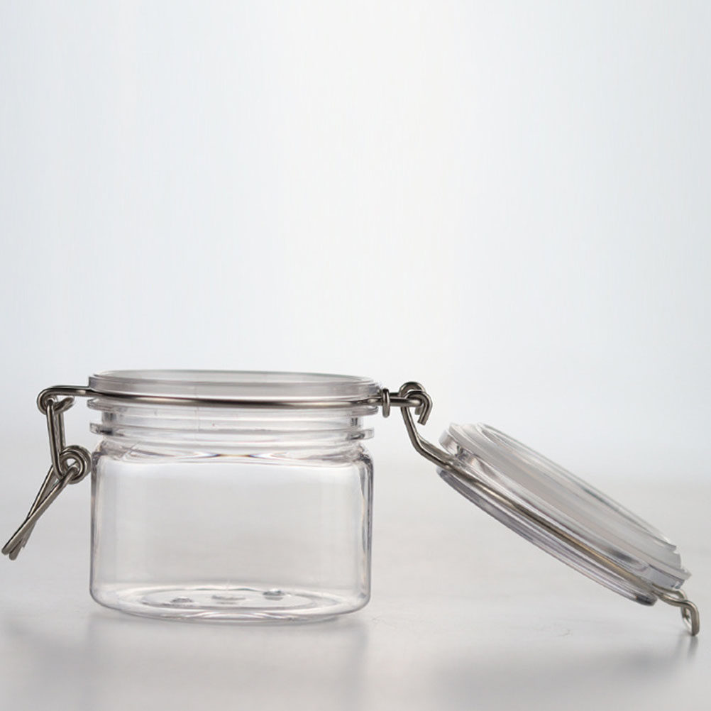2 barattoli sigillati traspare - Food Storage Jars Plastic recensione e prezzo