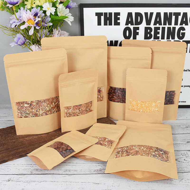 20/50pcs Sacchetti di carta Kr - Food Storage Zip Bags recensione e prezzo