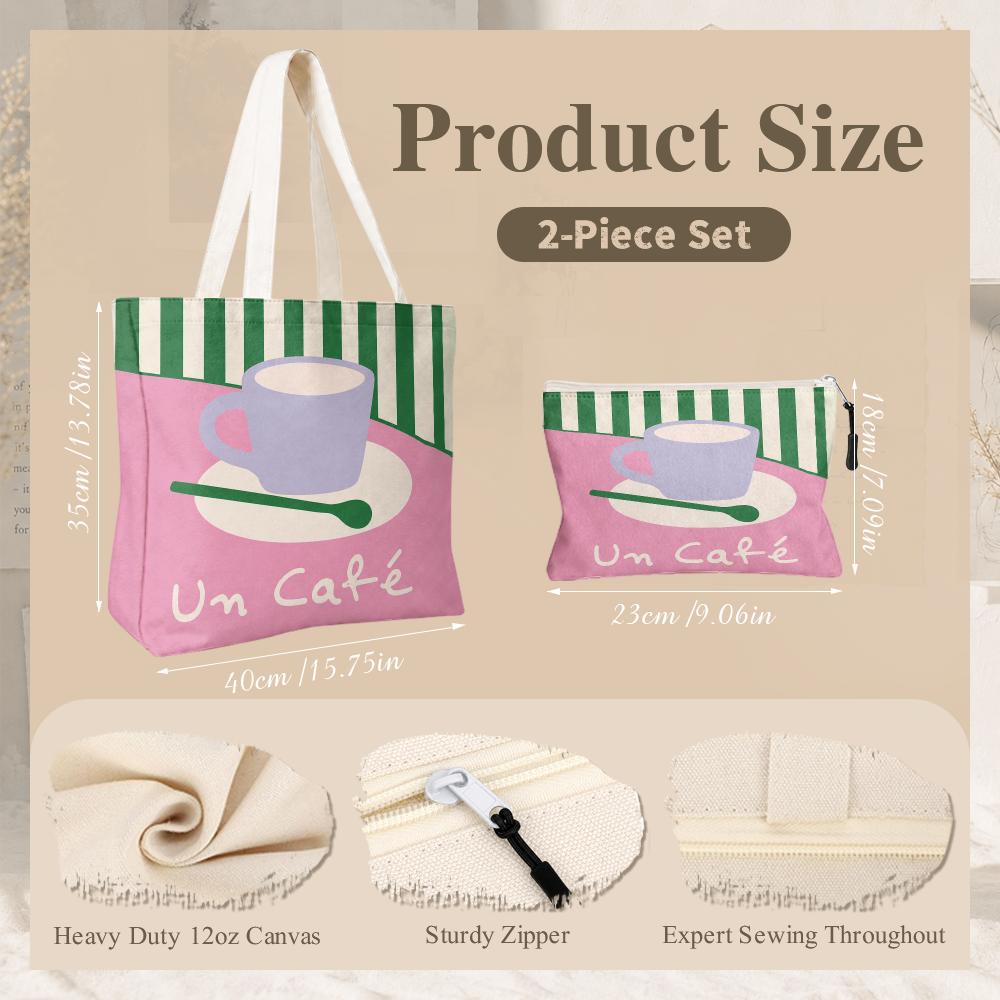Set di 2 Borse Portaoggetti in - Food Storage Quotes recensione e prezzo