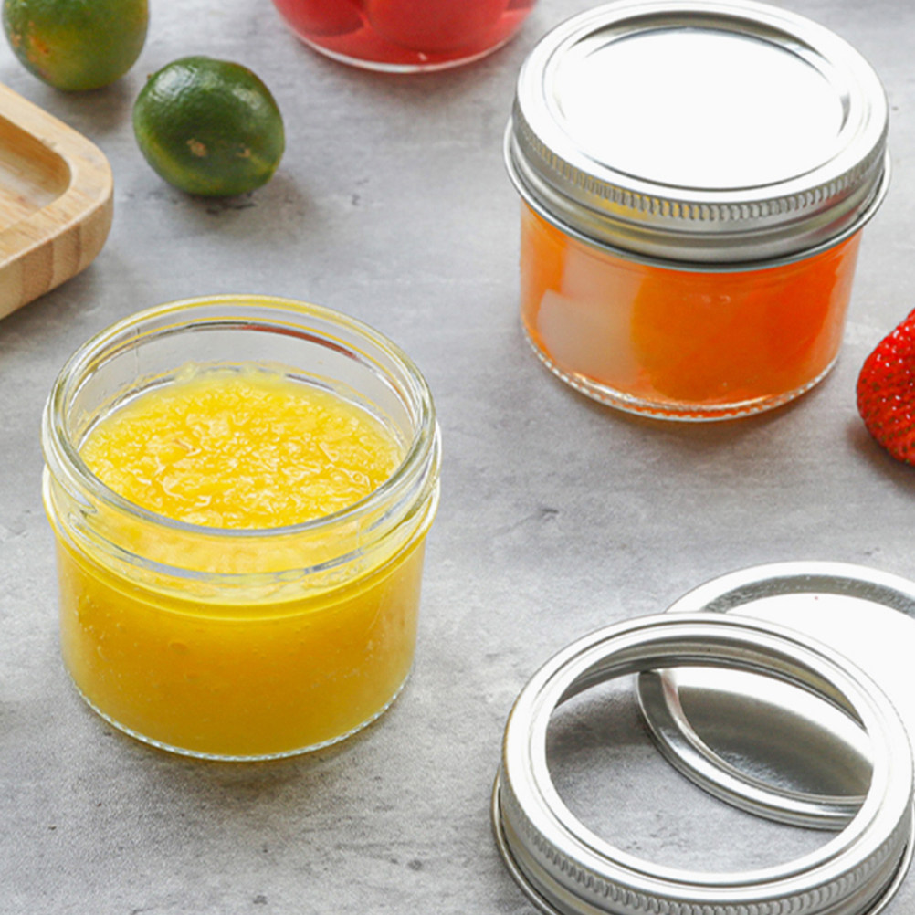 20 barattoli trasparenti in PE - Food Storage Jars With Lids recensione e prezzo
