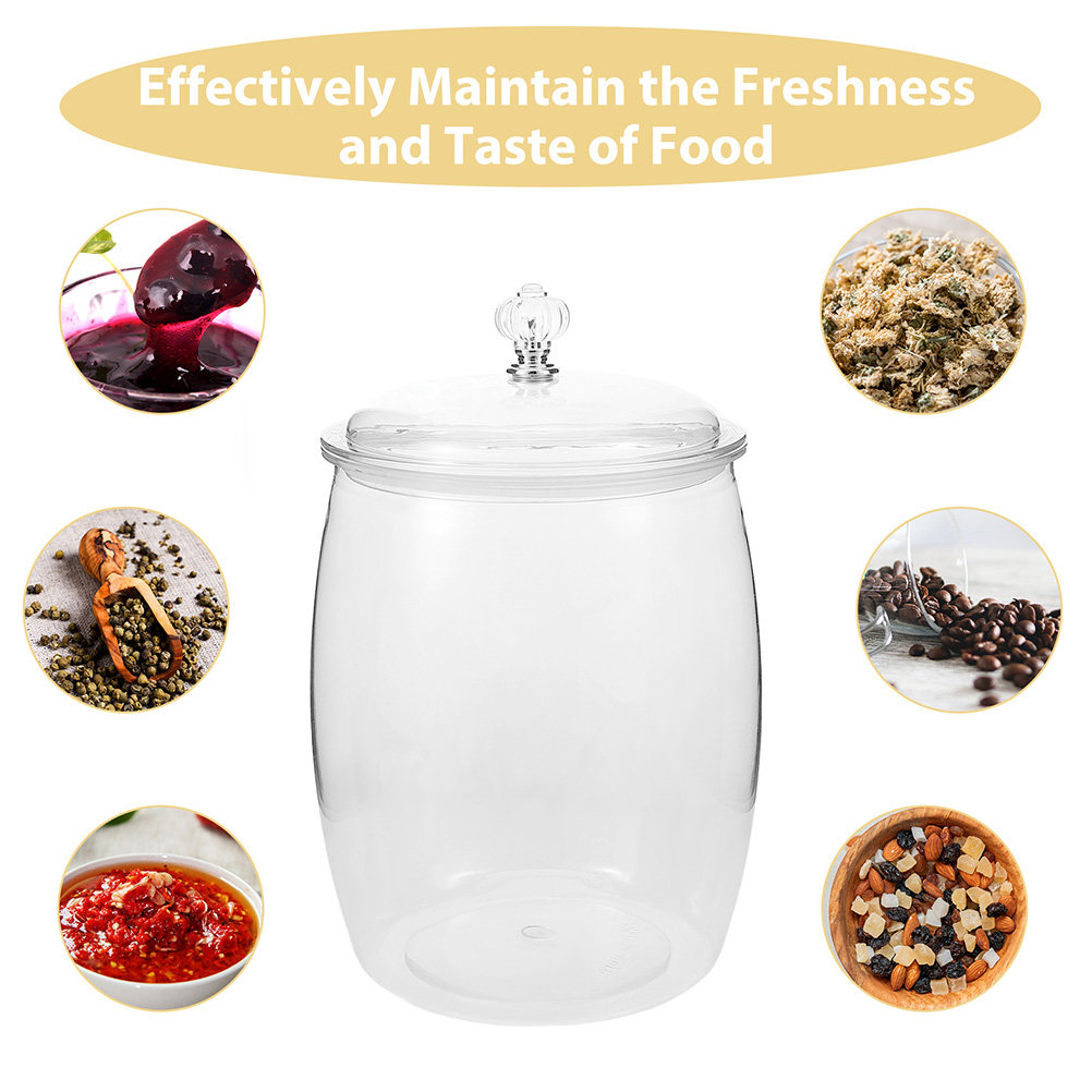 Grande barattolo trasparente i - Food Storage Jars With Lids recensione e prezzo