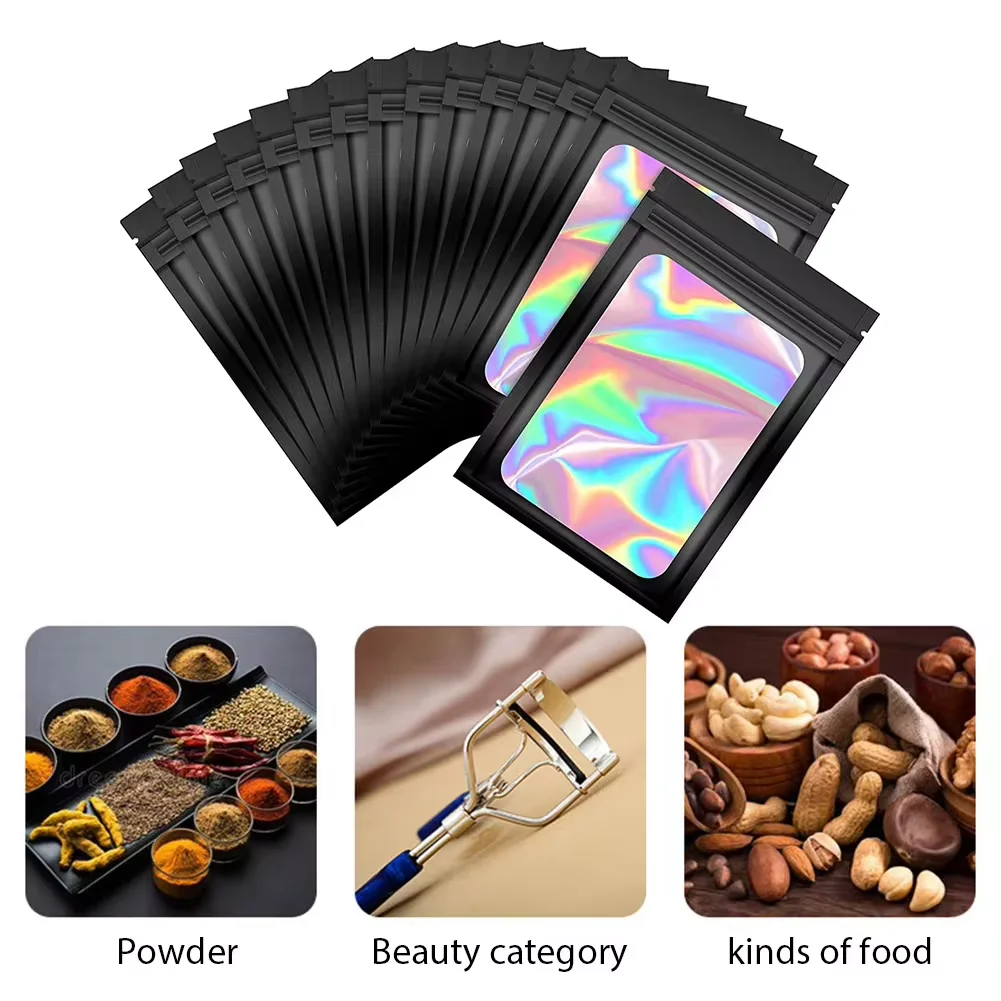 50 pezzi di sacchetti in mylar - Food Storage Bags Zip Lock Pouch recensione e prezzo