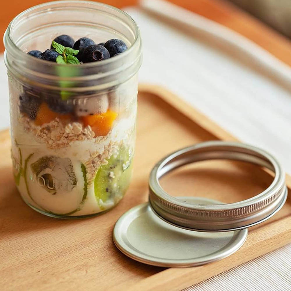 Barattoli Mason da 16oz a bocc - Food Storage With Lids recensione e prezzo