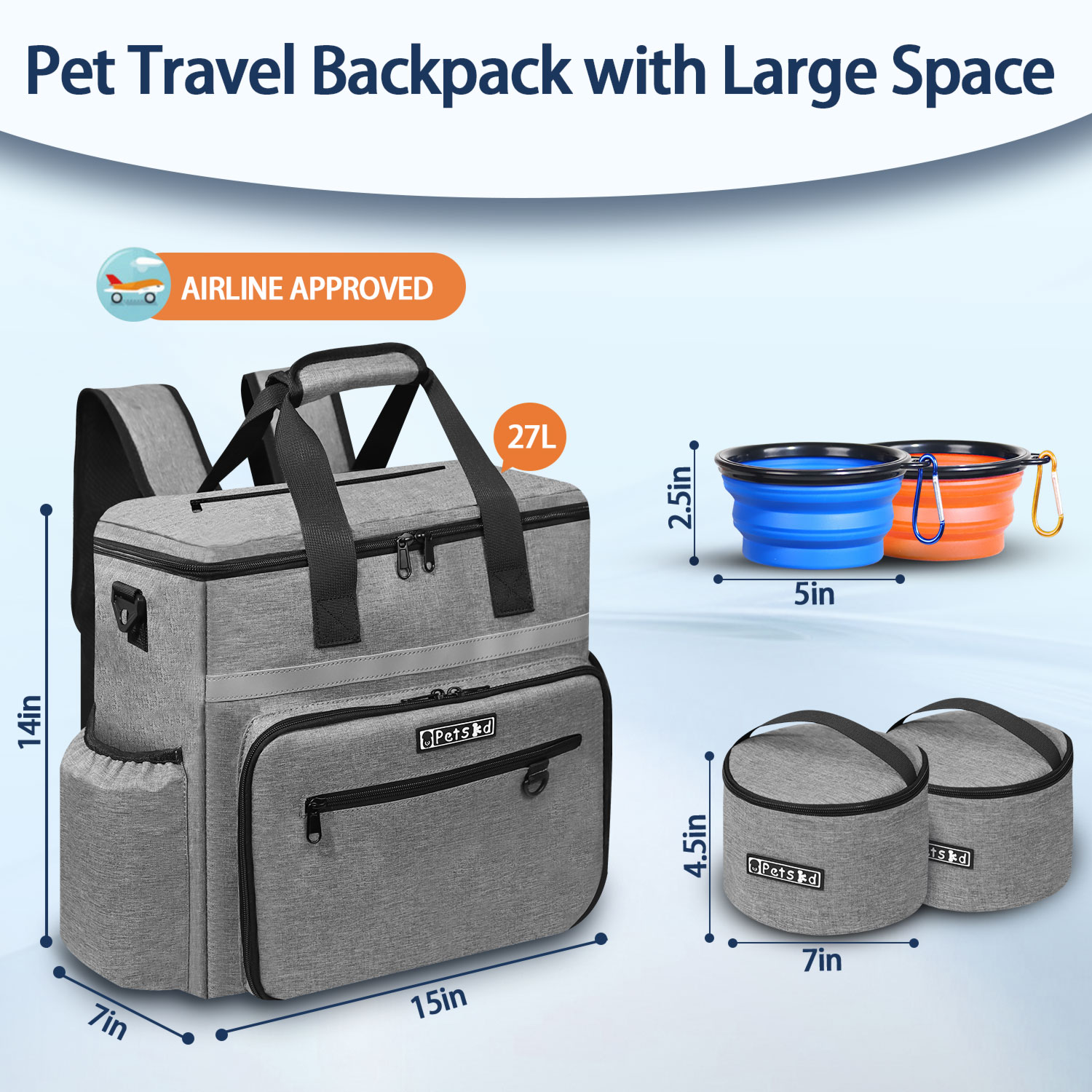 Petskd Borsa organizer per can - Dog Food Storage Xl recensione e prezzo