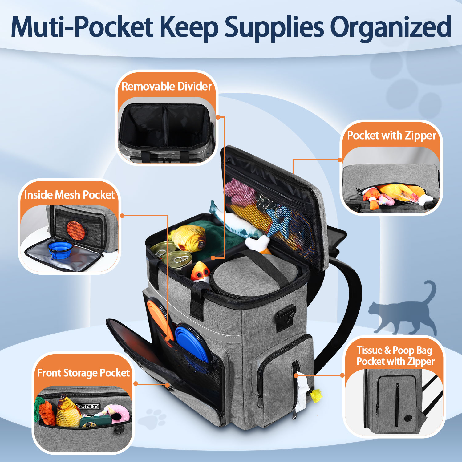 Petskd Borsa organizer per can - Dog Food Storage Xl recensione e prezzo