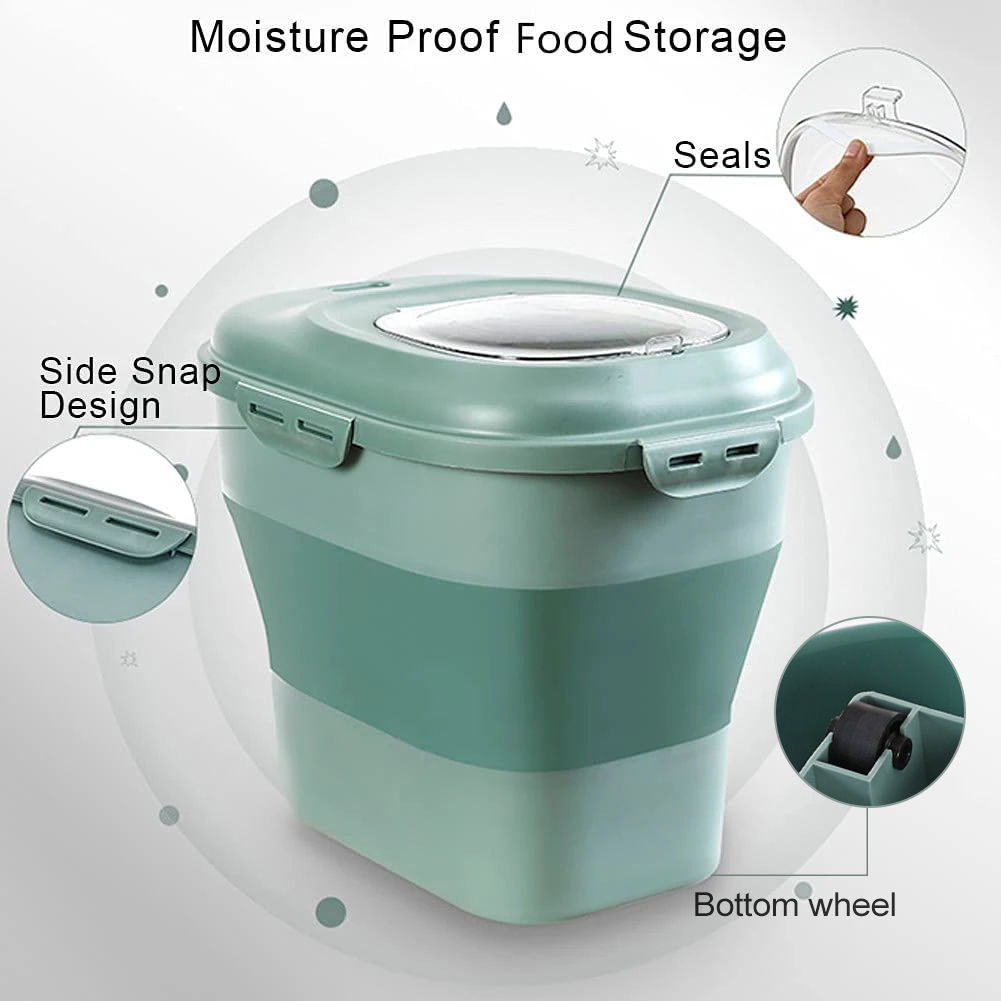 Contenitori pieghevoli per ali - Dog Food Storage Xl recensione e prezzo