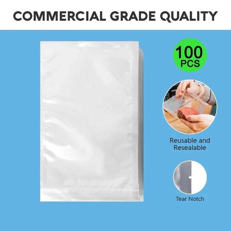 【F】100 Pezzi di Sacchetti Sott - Food Storage Vacuum Seal Bags recensione e prezzo